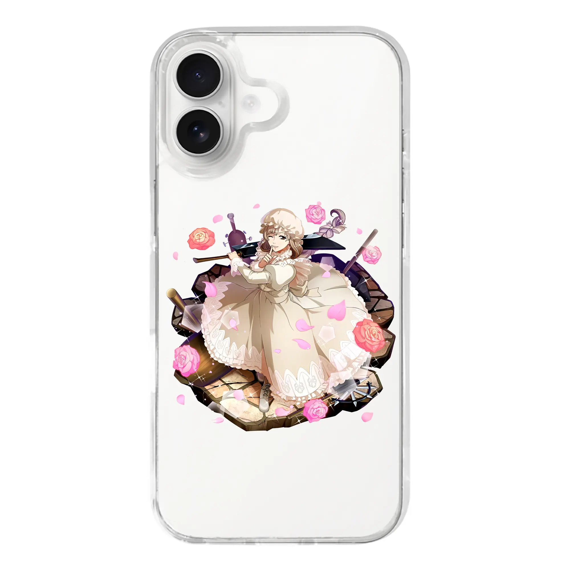 はたらく細胞 グッズ,マクロファージ - iPhone 17シリーズ 透明スマホケース – 薄型・耐衝撃・精密フィット保護カバー